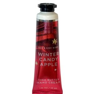 Bath‎ & Body Works 1oz Red Winter Candy Apple Shea Butter 25th Anniversary